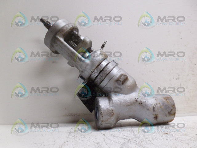 FLOWSERVE D66224F22 STEEL SOCKET VALVE .75" (AS PICTURED) *NEW NO BOX*