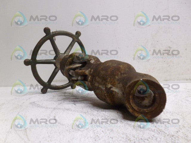 ROCKWELL-EDWARD A3626 GATE VALVE 3/4" *USED*