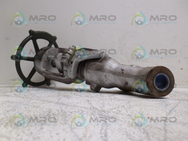 ROCKWELL-EDWARD 66224 GLOBE VALVE 1/2" *NEW NO BOX*