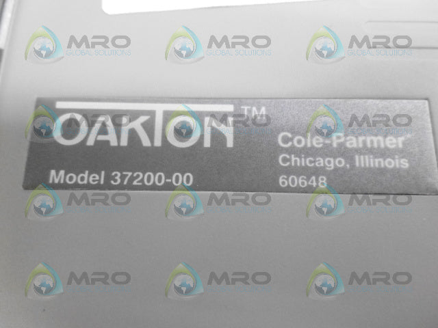 OAKTON 37200-00 THERMOHYGROMETER *NEW IN BOX*