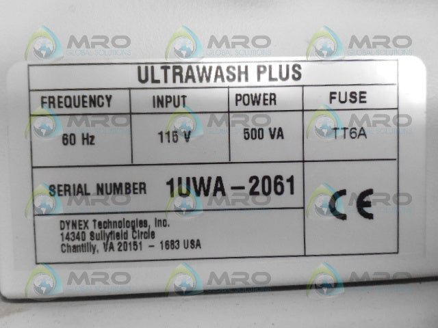 DYNEX 1UMA-2061 ULTRAWASH PLUS *USED*