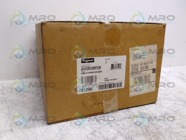 HOFFMAN A14128CHQRFGW ENCLOSER *NEW IN BOX*