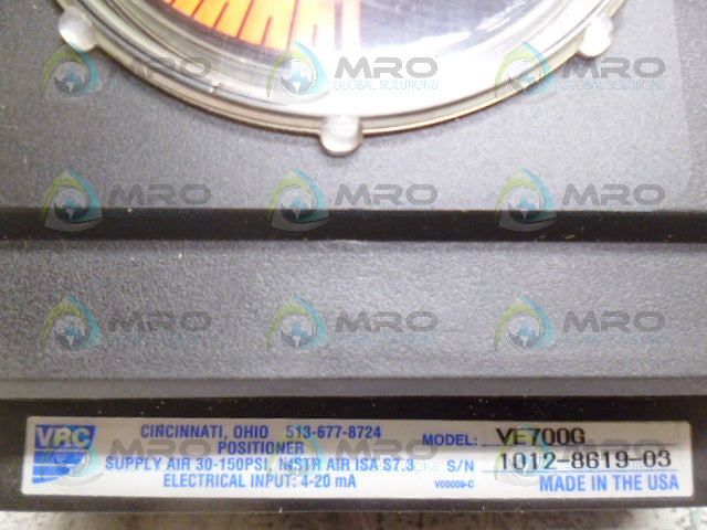 VRC VE700G POSITIONER *NEW IN BOX*