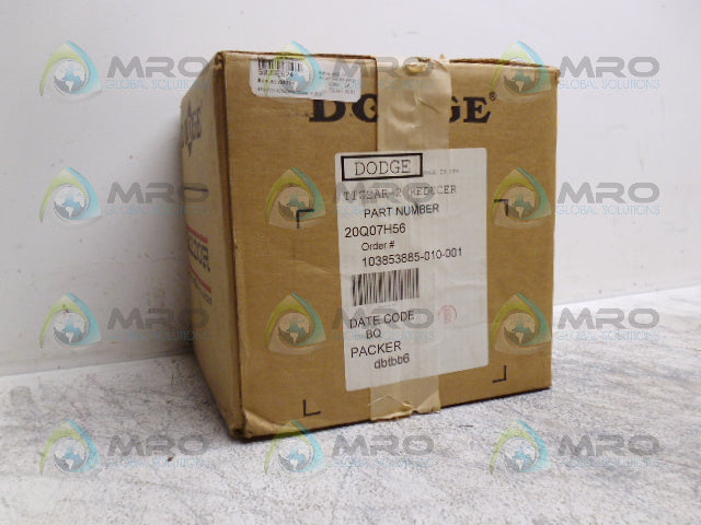 DODGE 20Q07H56 TIGEAR 2 REDUCER *FACTORY SEALED*