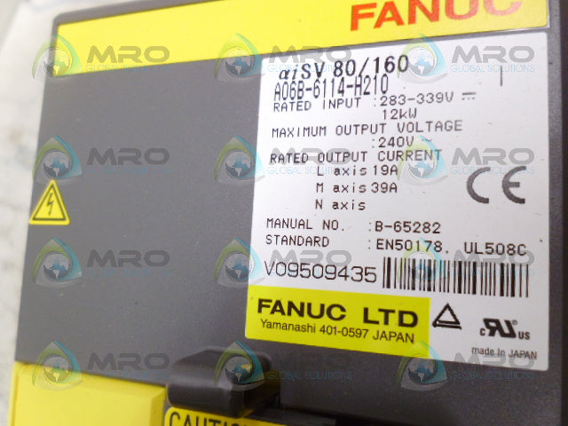 FANUC A06B-6114-H210 SERVO AMPLIFIER *NEW IN BOX*