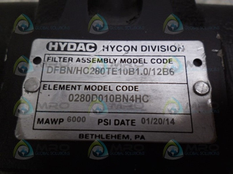 HYDAC 0280D010BN4HC FILTER *NEW NO BOX*