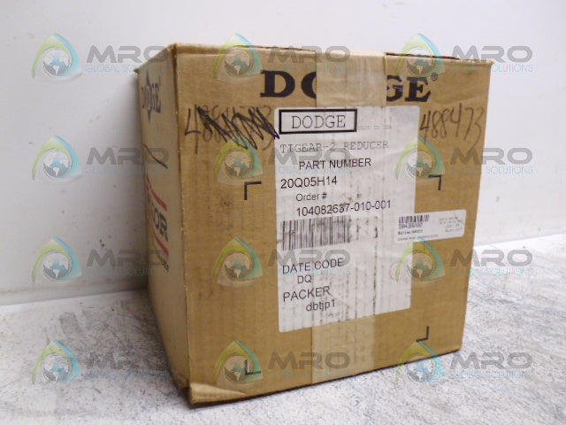 DODGE 20Q05H14 TIGEAR 2 REDUCER *FACTORY SEALED*