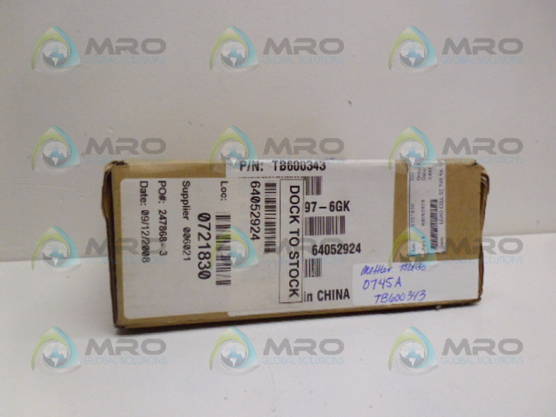 METTLER TOLEDO TB600343 64052924 0745A LOAD CELL *NEW IN BOX*