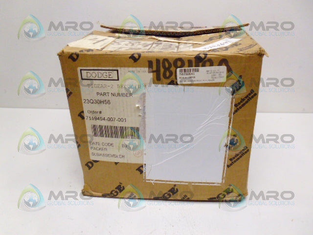 DODGE TIGEAR 2 23Q30H56 GEAR REDUCER 1.42 HP 1750 RPM *NEW IN BOX*
