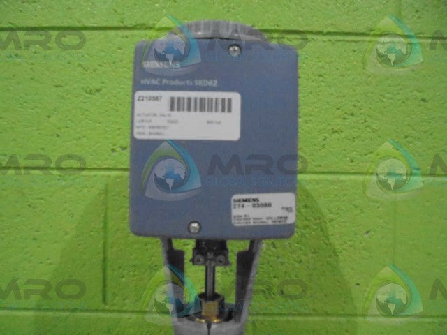 SIEMENS 274-03080 HVAC PRODUCTS SKD62 W/ 599-03080 MODEL 020850 *NEW NO BOX*