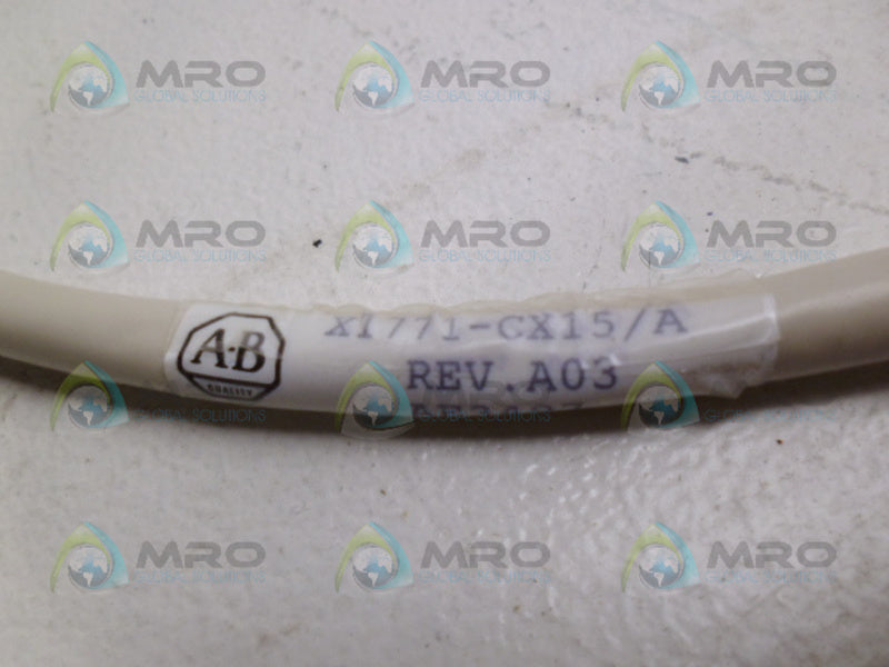ALLEN BRADLEY 1771-CX15 SER. A PLC-5 LOCAL I/O BUS CABLE *NEW NO BOX*