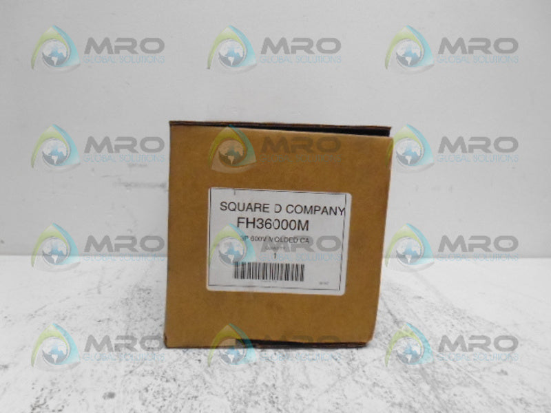 SQUARE D FH36000M CIRCUIT BREAKER 100A (GREY) *NEW IN BOX*