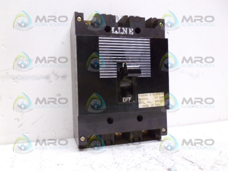 SQUARE D 999325-S CIRCUIT BREAKER 25A *NEW IN BOX*