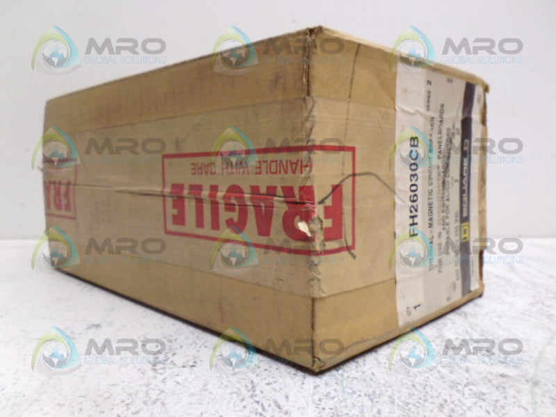 SQUARE D FH26030CB CIRCUIT BREAKER 30A *FACTORY SEALED*