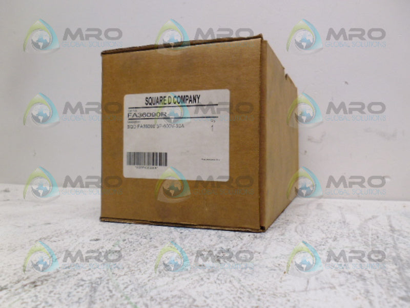 SQUARE D FA36090 CIRCUIT BREAKER 90A (GREY)(REMANUFACTURED) *NEW IN BOX*