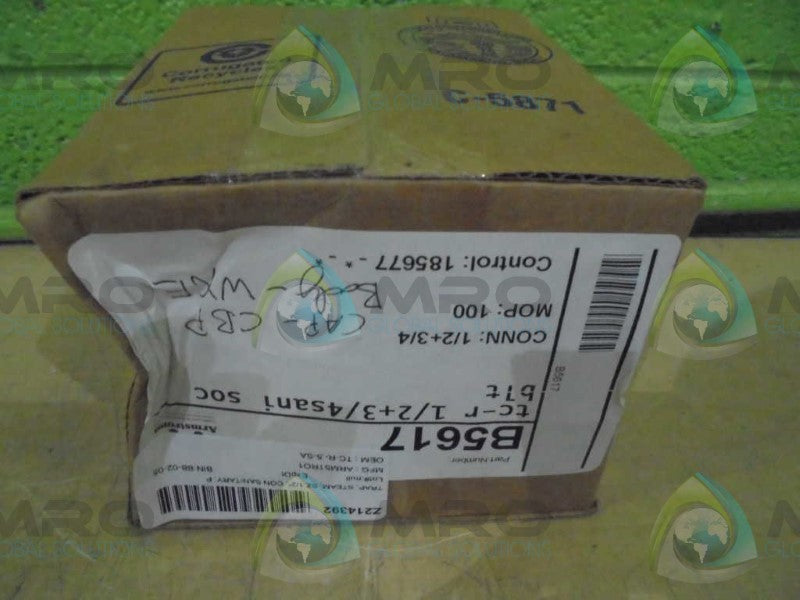ARMSTRONG B5617 CON SANITARY P TRAP *NEW IN BOX*
