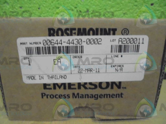 ROSEMOUNT 00644-4430-0002 KIT *NEW IN BOX*