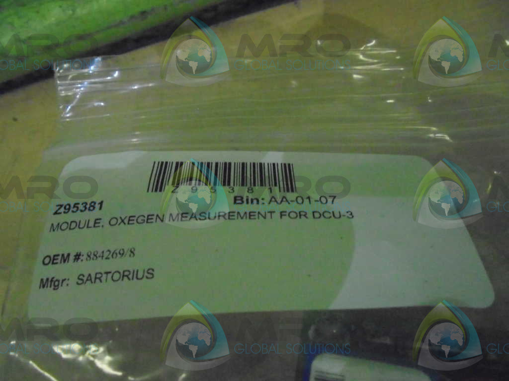 SARTORIUS 884269/8 OXEGEN MEASUREMENT MODULE *NEW NO BOX*
