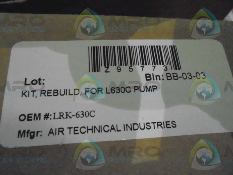 AIR TECHNICAL INDUSTRIES LRK-630C / MODEL L630C/L400C *NEW IN BOX*