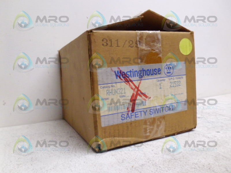 WESTINGHOUSE RHUN321 SAFETY SWITCH *NEW IN BOX*