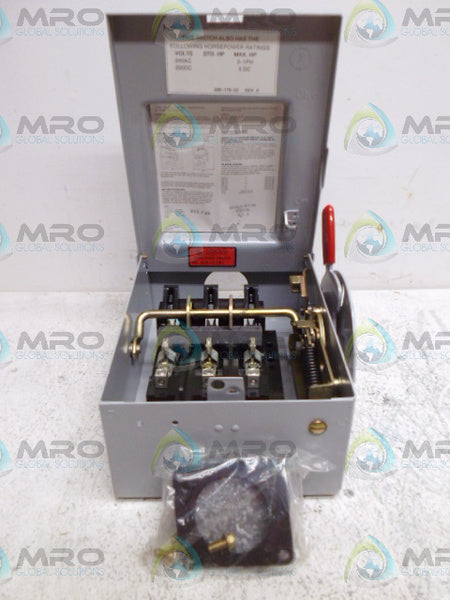 WESTINGHOUSE RHUN321 SAFETY SWITCH *NEW IN BOX*
