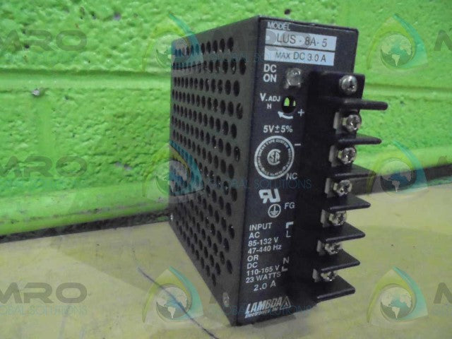 LAMBDA ELECTRIC LUS-8A-5 POWERSUPPLY 5V 3A *NEW IN BOX*