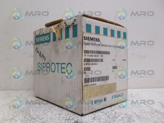 SIEMENS 7XV5651-0BA00 SERIAL TO FIBER OPTIC CONVERTER *NEW IN BOX*