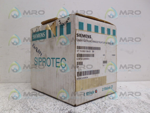 SIEMENS 7XV5651-0BA00 SERIAL TO FIBER OPTIC CONVERTER *NEW IN BOX*