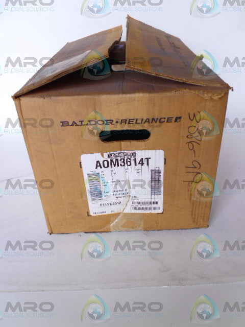 BALDOR AOM3614T INDUSTRIAL MOTOR 2 HP 1140 RPM *NEW IN BOX*