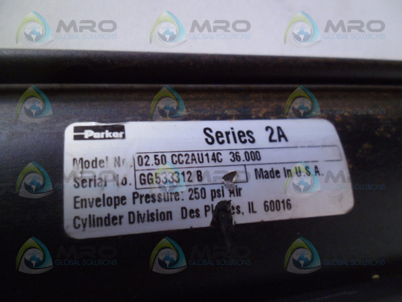 PARKER 0.250CC2AU14C36.00 CYLINDER *NEW NO BOX*