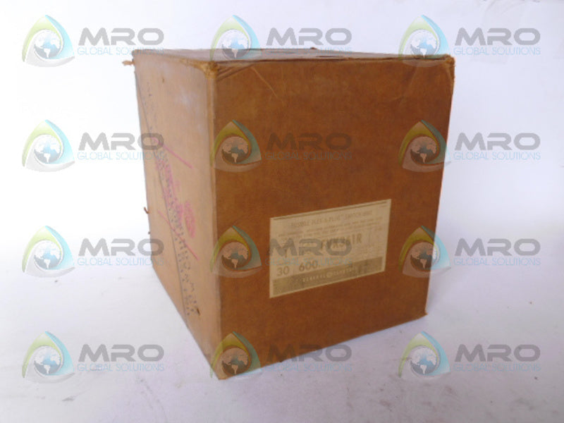 GENERAL ELECTRIC FVK361R FUSIBLE FLEX-A-PLUG SWITCH UNIT *FACTORY SEALED*