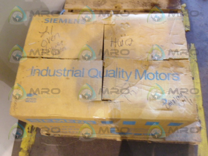SIEMENS 1LE23012AA190AA3Z 300243690111 MOTOR 5 HP 3600 RPM *FACTORY SEALED*