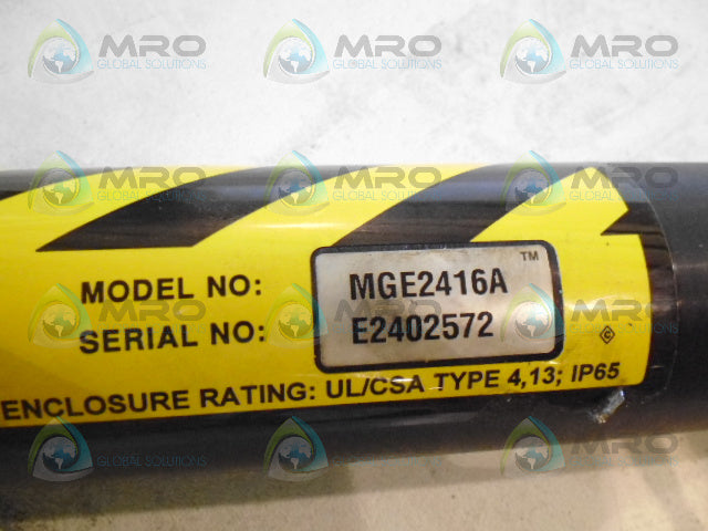 BANNER ENGINEERING MGE2416A MACHINE GUARD LIGHT CURTAIN 24" *NEW IN ORIGINAL PACKAGE*