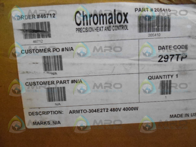 CHROMALOX 205410 ARMT0-304E2T2 *FACTORY SEALED*