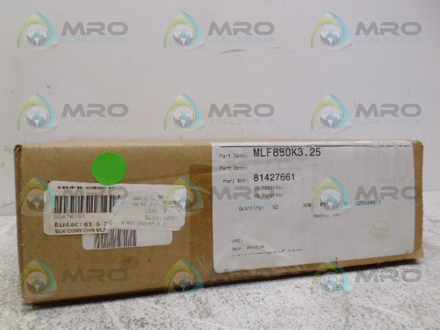 REXNORD 81427661 MLF880K3.25 TABLE TOP CHAIN 10FT *FACTORY SEALED*