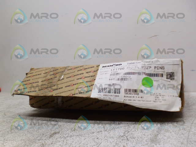 REXNORD 1700 LF1700CHAIN WITH ZP PINS TABLE TOP CHAIN 10FT *NEW IN BOX*
