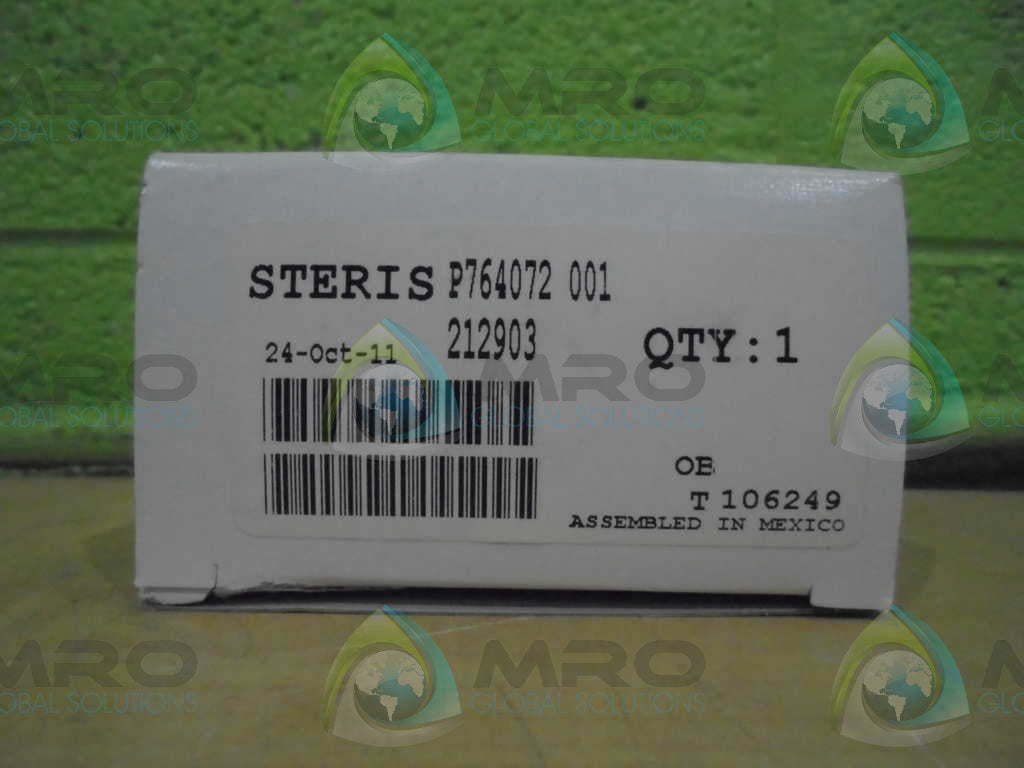 STERIS P764072 001 VALVE REPAIR KIT *NEW IN BOX*