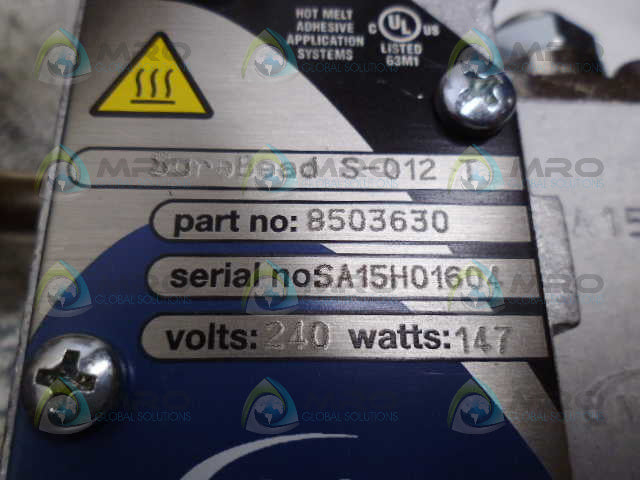 NORDSON 8503630 BCS-SURS-01201ACATBAXXXXN01 GLUE GUN *NEW IN BOX*
