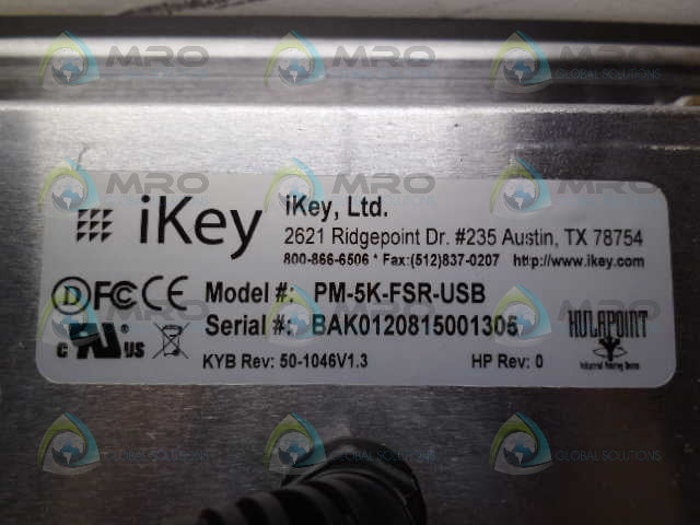IKEY PM-5K-FSR-USB KEYBOARD *NEW IN BOX*