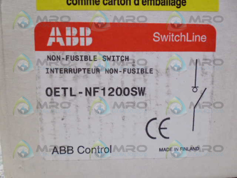 ABB OETL-NF1200SW  * FACTORY SEALED *