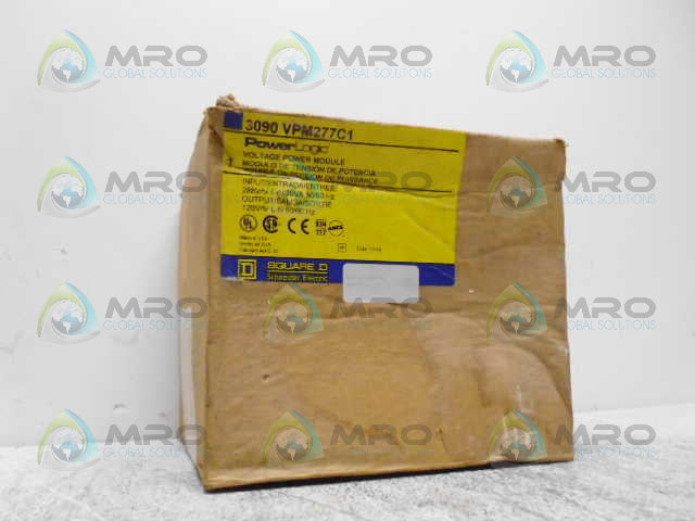 SQUARE D POWERLOGIC 3090-VPM-277-C1 VOLTAGE POWER MODULE *NEW IN BOX*