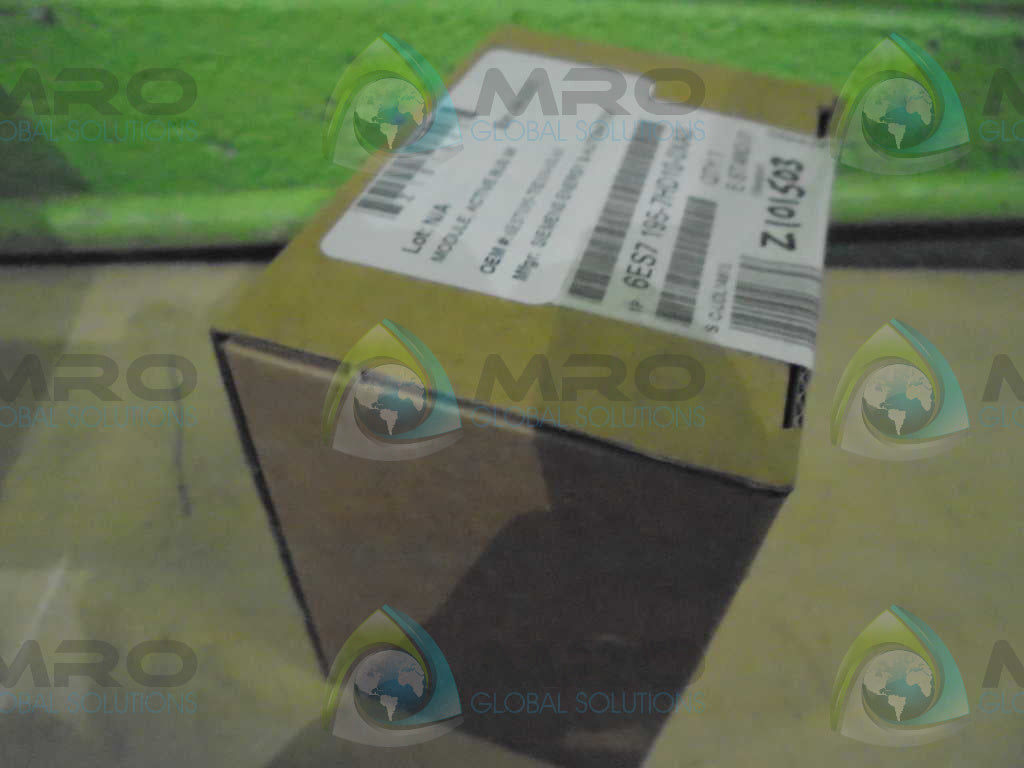 SIEMENS 6ES7195-7HD10-0XA0 *FACTORY SEAL*