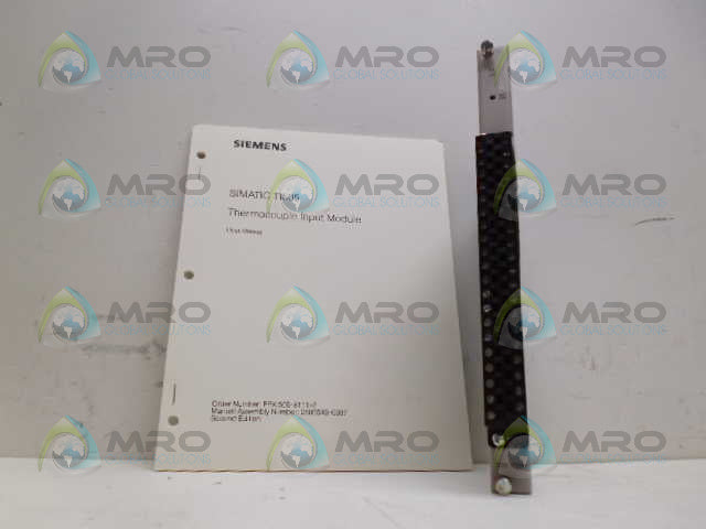 SIEMENS 505-7028 THERMOCOUPLE INPUT MODULE *NEW IN BOX*
