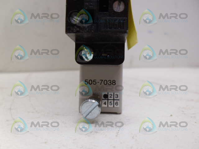 SIEMENS 505-7038 INPUT MODULE *NEW IN BOX*