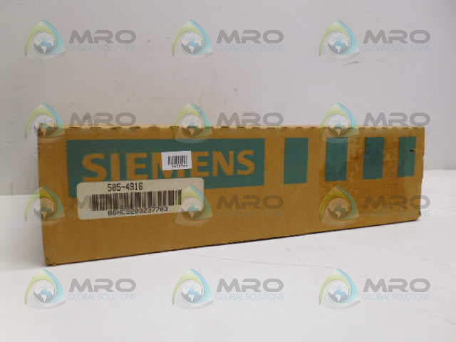 SIEMENS 505-4916 RELAY OUTPUT MODULE *NEW IN BOX*