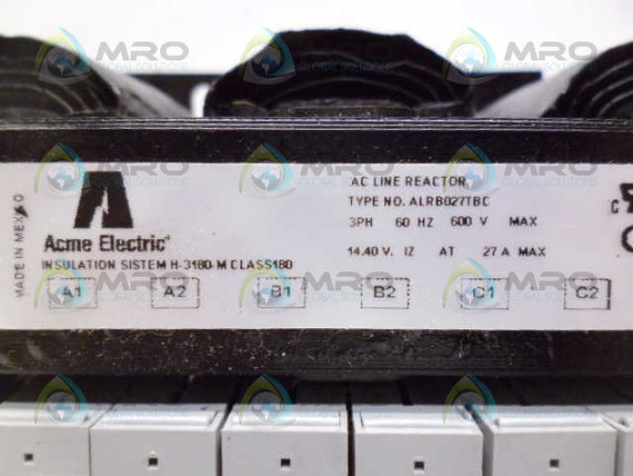 ACME ALRB027TCB AC LINE REACTOR *NEW IN BOX*