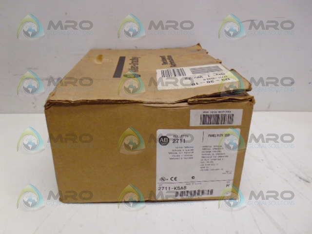 ALLEN BRADLEY PANELVIEW 550 2711-K5A8 SER. H F/W 4.20 INTERFACE *NEW IN BOX*