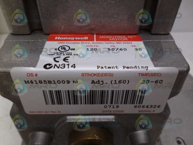 HONEYWELL M4185B1009 MODUTROL IV MOTOR *NEW NO BOX*