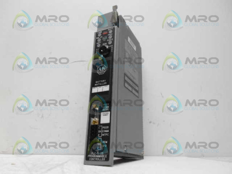 ALLEN BRADLEY 1785-LT2 SER. A F/W P PROCESSOR MODULE (NO KEY) *USED*