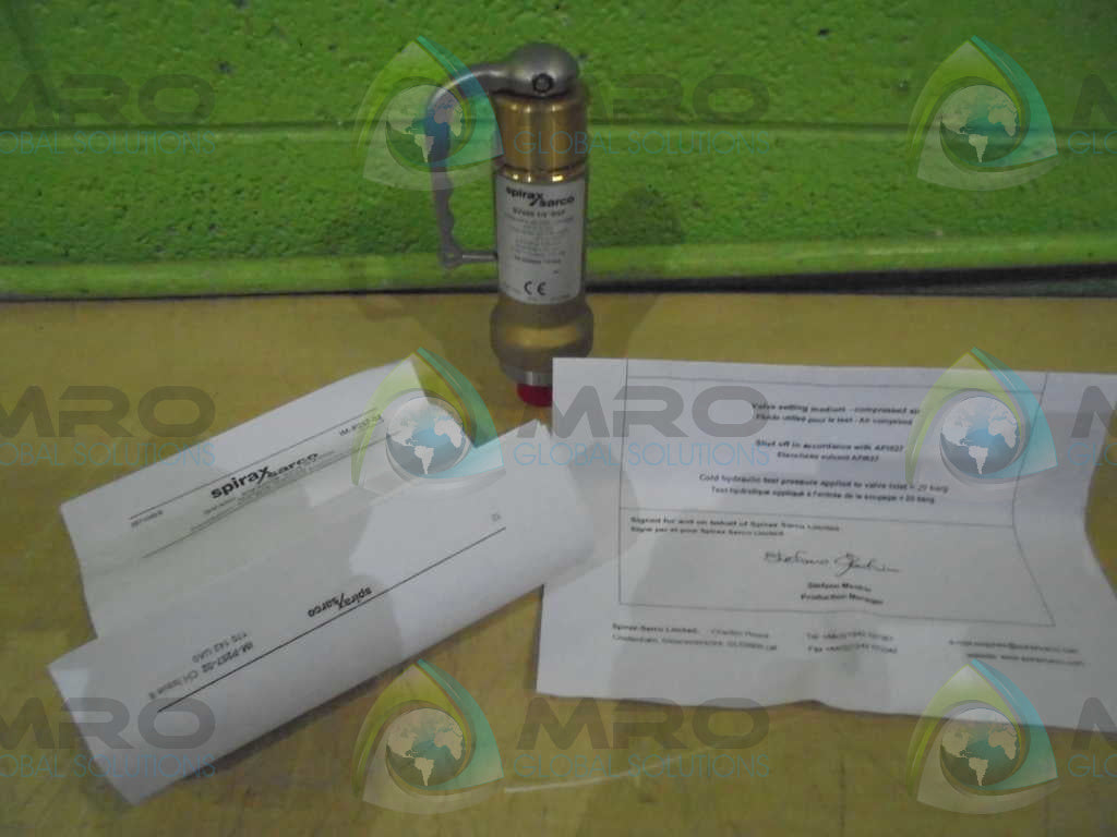 SPIRAX SARCO SV405 SAFETY VALVE 1/2" BSP *NEW IN BOX*